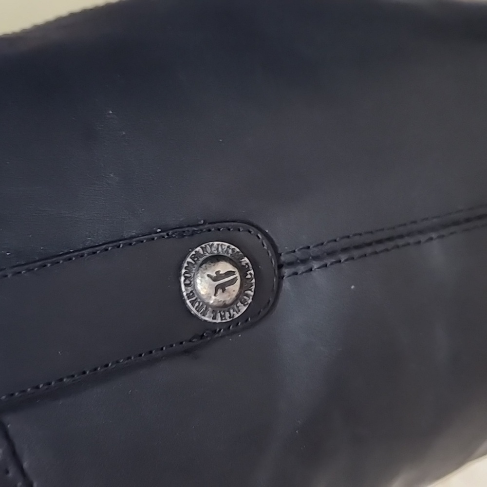 Frye Melissa Lug Black Boots 8 NWOT - Picture 4 of 8